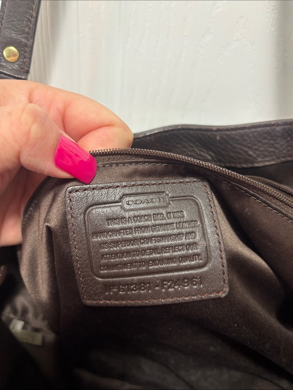 Coach Campbell Belle Carryall Purse - Picture 13 of 14